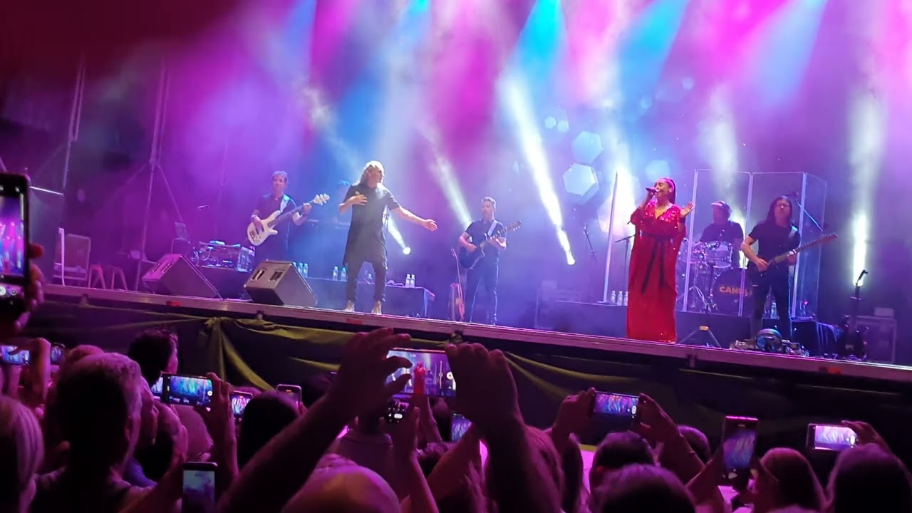 Concierto de  Camela en la feria de Málaga  17/08/2023