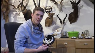 Preparing boar trophies - Hunter Brothers