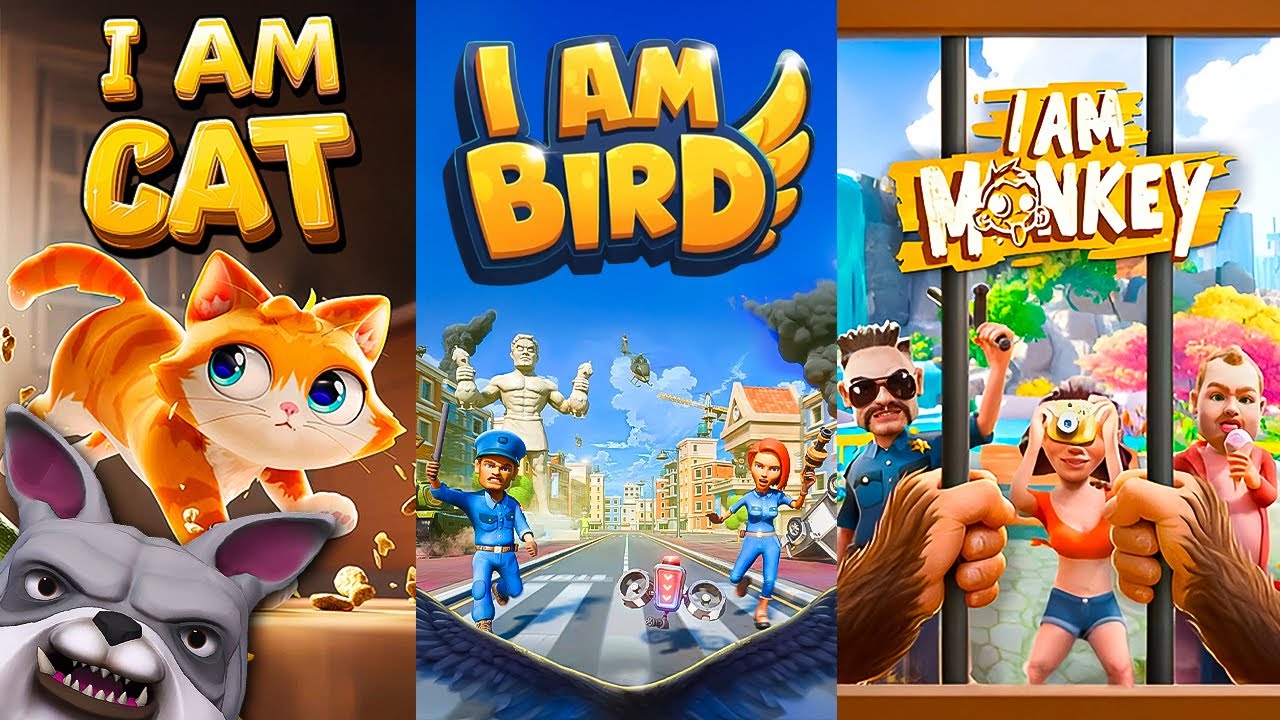 I Am Cat | I Am Bird | I Am Monkey | Full Game Walkthrough | No Commentary