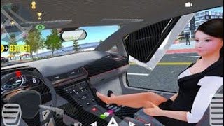 Honda Civic Car Simulator - City Driving | Work In A Taxi ... screenshot 2