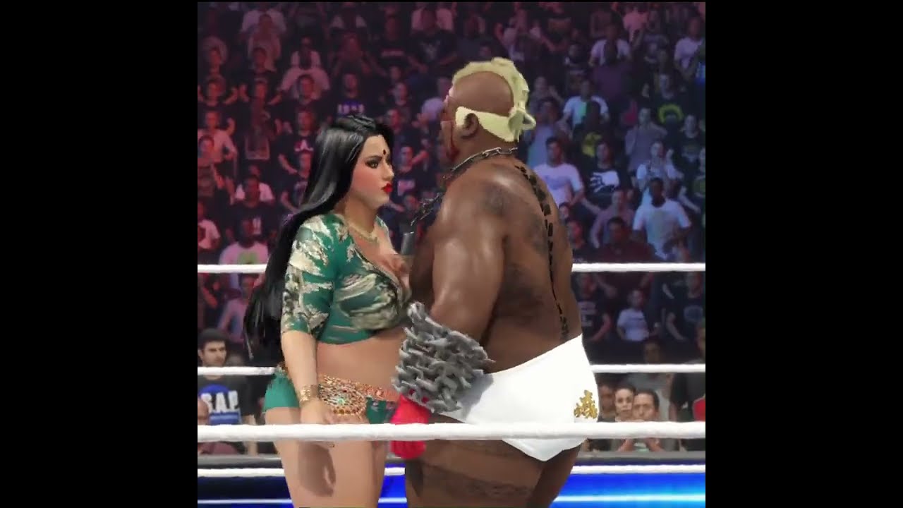 Big Baby Vs Lakshmi Shahaji WWE2K24 Gameplay