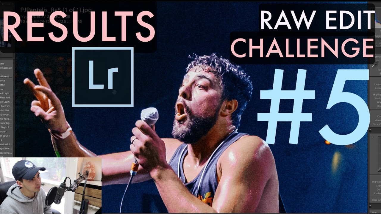 RESULTS - RAW EDIT CHALLENGE #5 (Adobe Lightroom CC) Bad Lighting Edition