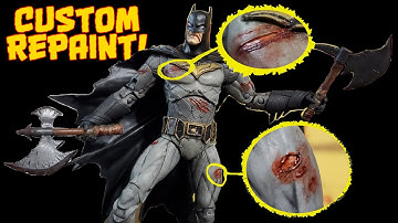 Batman Dark Knights: Metal Custom Repaint & Axe Redesign (McFarlane Toys)
