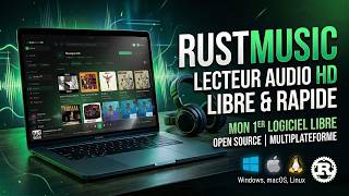 RustMusic: My first Free Software, a Multiplatform HD Music Player (Windows, macOS, Linux) screenshot 3