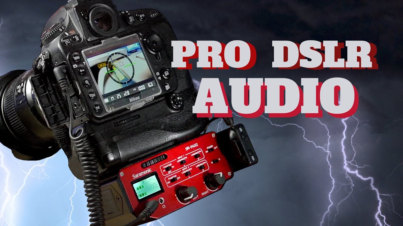 PROFESSIONAL DSLR AUDIO - RØDE WIRELESS GO MIC and Saramonic SR