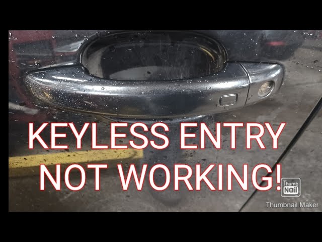 Audi / KEYLESS entry INSTALLATION 