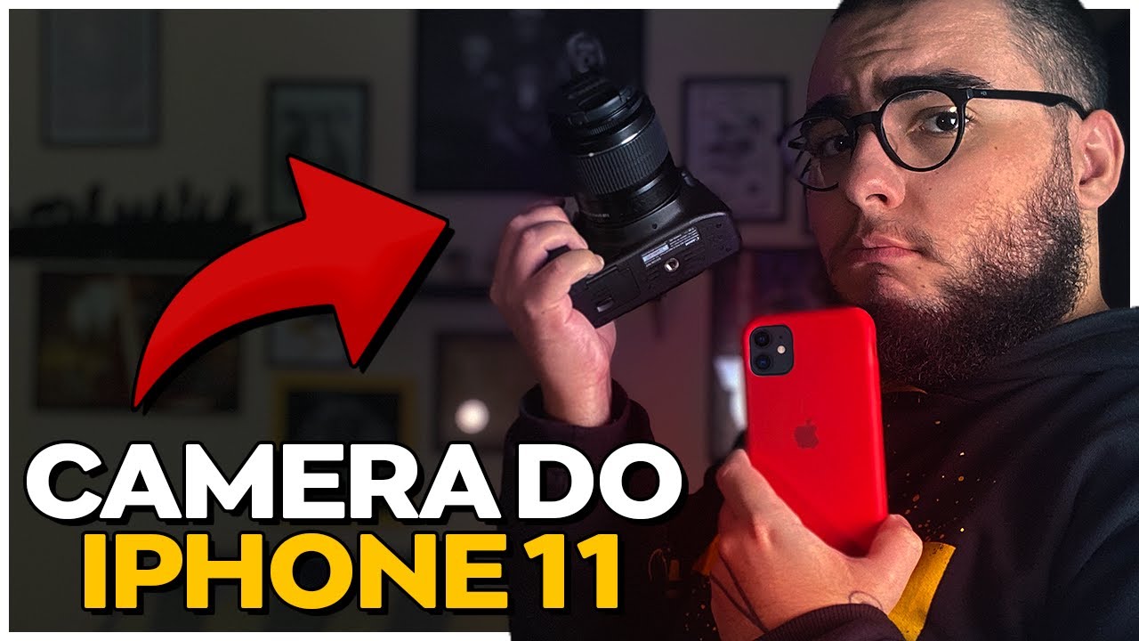 IPHONE 11 É MELHOR QUE CÂMERA PROFISSIONAL? Testando a câmera do iPhone ...