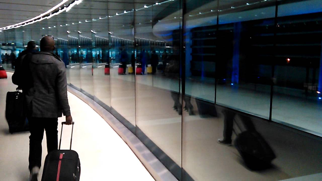 Dublin airport RyanAir terminal YouTube