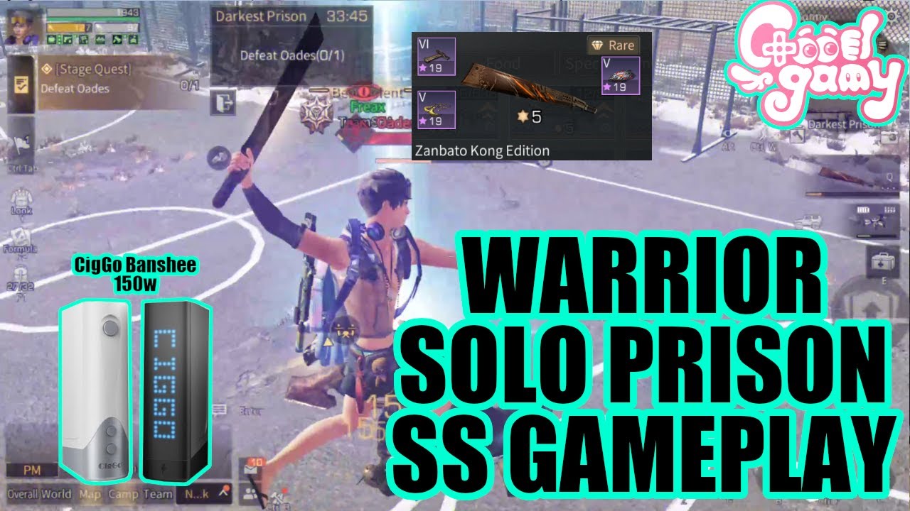 LIFEAFTER WARRIOR SOLO PRISON SS - CigGo Banshee 150W