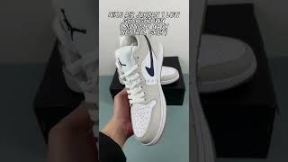 Unboxing - Nike Air Jordan 1 Low Georgetown Midnight Navy Neutral Grey 553558-146