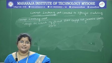 17CS73 - ML (Module 1): 1.3 - Concept Learning