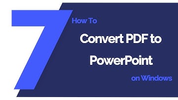 How to Convert PDF to PowerPoint on Windows | PDFelement 7