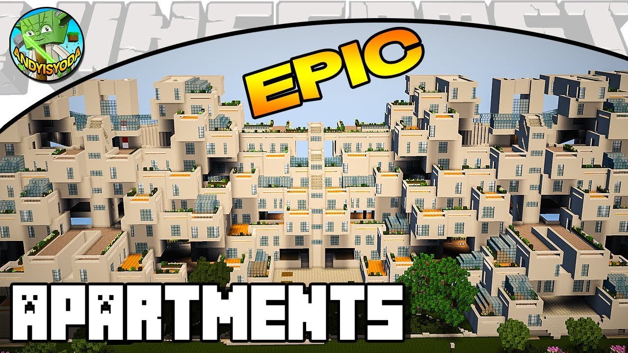 Andyisyoda Keralis Epic Minecraft Apartments Habitat 67 You Andyisyoda Keralis Epic Minecraft Apartments Habitat 67