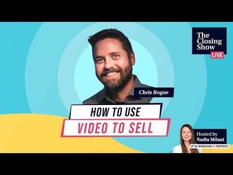 Using Video to In Sales, The Right Way | Chris Bogue