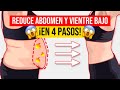 🔥 Reduce ABDOMEN y VIENTRE BAJO en ✅4 Pasos Efectivos y Saludables 🌟 ¡Adiós a la Grasa Abdominal!