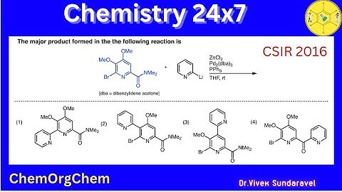 Negishi Cross-Coupling/Problem Solved/ CSIR 2016/ChemOrgChem