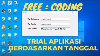 Cara Membuat Trial Berdasarkan Tanggal di Aplikasi VB.Net