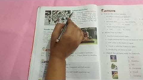 Class 1 E.V.S. Chapter 9: National Festivals | Book Explanation | Lec. 04