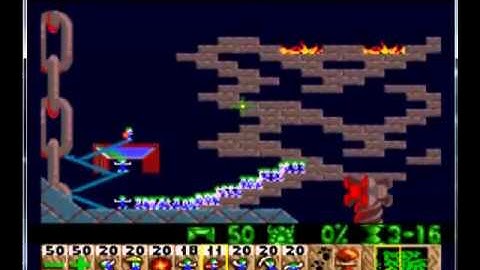 Lemmings: Tricky Levels - Megadrive / Genesis Longplay
