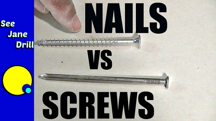 Nails vs. Screws: Which Should I Use?