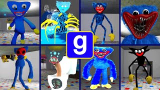 GMOD: All kinds of Huggy Wuggy // All Huggy Wuggy Nextbots // Poppy Playtime Nextbot █ Garry's Mod █