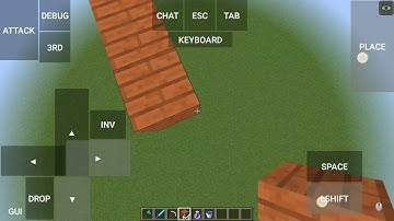 (Minecraft) trying to speed bridge in pojav launcher