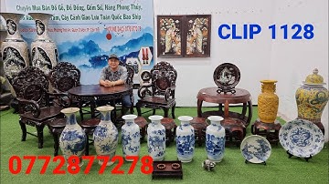 Clip 1128 (1/12/2022) Đồ Hồ Châu Âu, Bàn Ghế Gỗ Trắc, Đồ Xưa Cũ, Gốm Sứ Giá Rẽ Xả Kho, Đồ Cổ, ltk