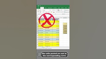 The Simplest way to copy and paste filtered data in Excel