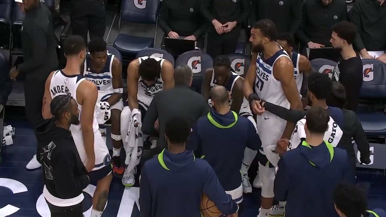 Rudy Gobert vs Kyle Anderson || Leaked Bench Scuffle Audio!!!! 🤣🤣