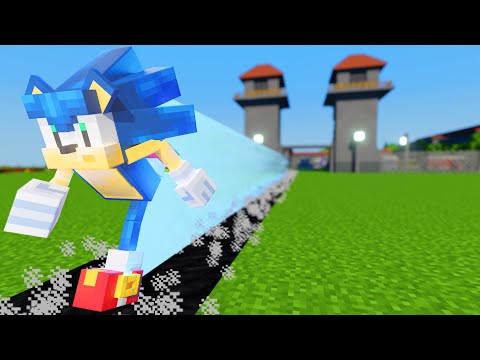 SONIC Escapes From PRISON In Minecraft!