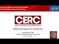 CERC Overview for COVID-19
