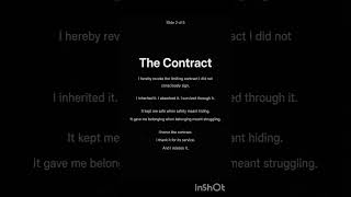 Script 2: Limiting Contract Revocation