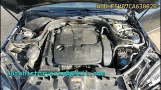 WDDHF5KB7CA630020 Mercedes E-Class 2012
