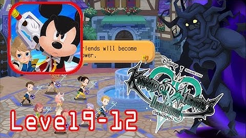 KINGDOM HEARTS Unchained X: Gamesplay Part-3 Story Mode Level 9-12(iOS & Android By SQUARE ENIX INC)