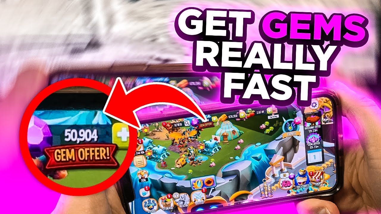 How To GEMS in Dragon City FAST & EASY 2022 (iOS/Android) Dragon City