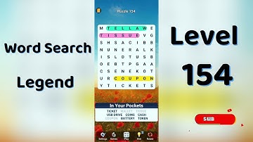 Word Search Legend Level 154 Answers 🔠 | Puzzle Game Answers & Tips | Go Answer