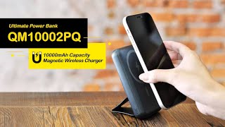 Energizer Qm10002pq 10000mah Magnetic Power Bank With 225w Fast Charging And Foldable Stand