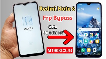 Redmi Note 8/Note 8 Pro Google Account/ FRP Bypass latest security ✅ with unlock tool 2025