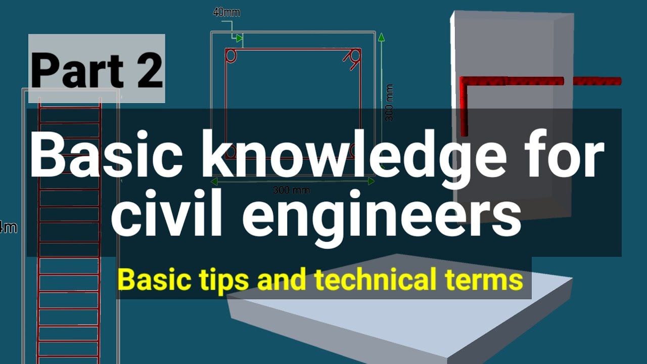 Part 2 | Basic knowledge for civil engineers | civil engineering ...