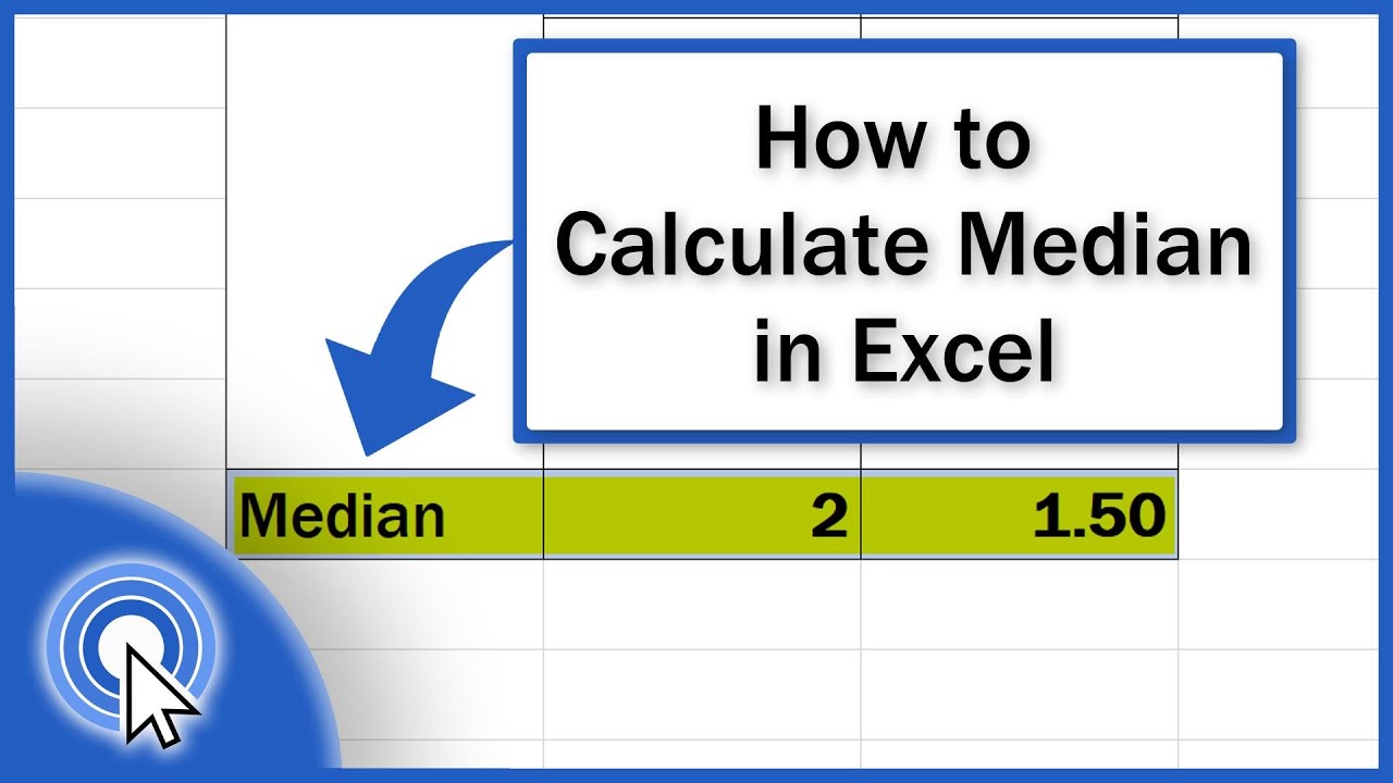 How to Calculate the Median in Excel