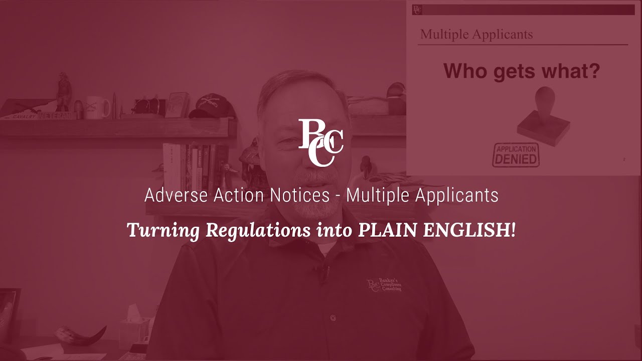 Adverse Action Notices - Multipal Applicants - YouTube