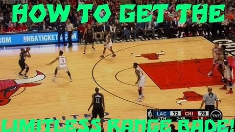 HOW TO GET THE LIMITLESS RANGE BADGE!!! NBA 2K17 Tutorial Video