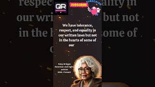 "Ruby Bridges: Words of Wisdom for a Better Tomorrow"