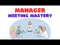 5 Things Successful Managers Discuss Every Week
