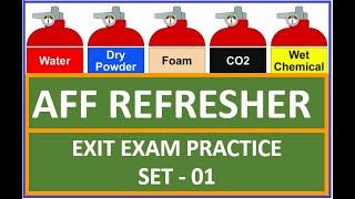 AFF Refresher Exit Exam Practice Questions - Set 01