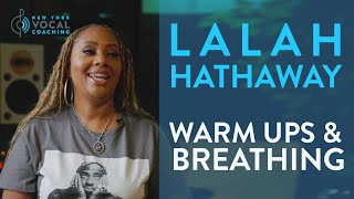'Warm Ups & Breathing'  Lalah Hathaway Interview Part 1