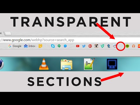 How to Create Transparent Icon spaces Tutorial