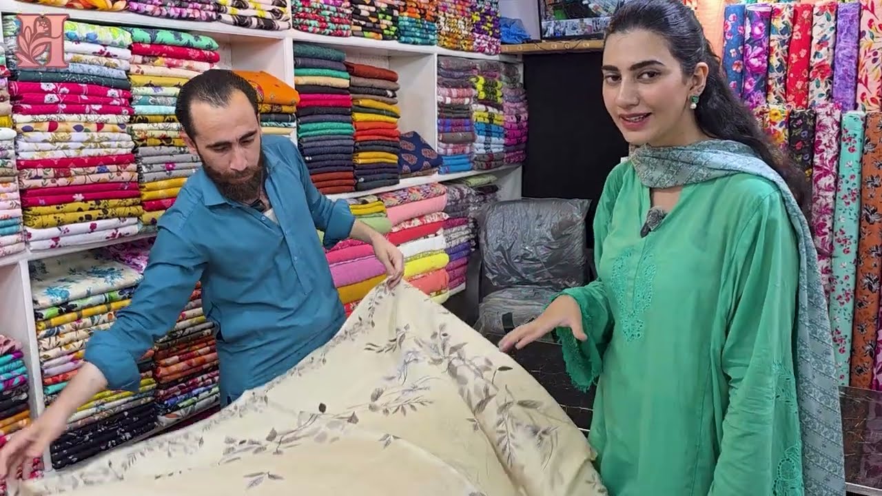 Lulusar Prints at Discount | Branded Silk & Chiffon Dupattas | Korean Laces and Necklines