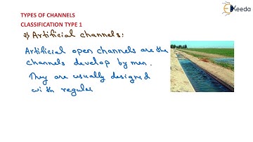 Types of Channels - Flow through Open Channels - Applied Hydraulics