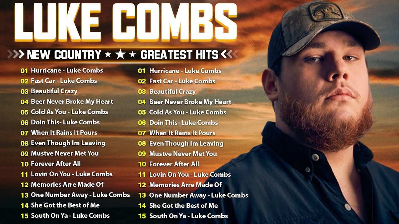 Luke Combs Greatest Hits Full Album 💖 Best Songs Of Luke Combs Playlist ...